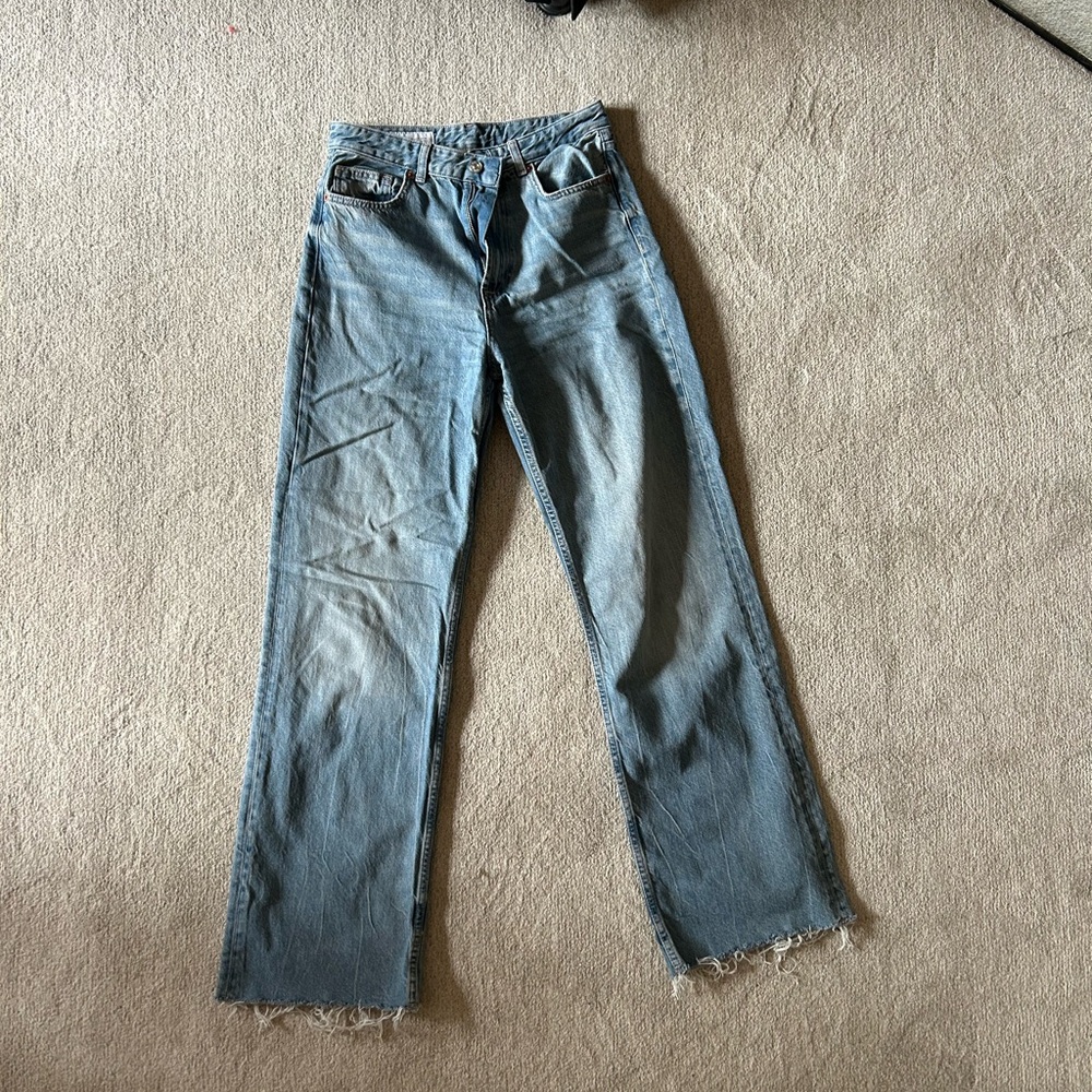 Zara jeans wide leg
